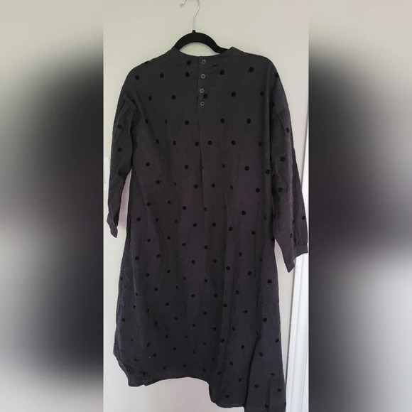Cloudnine  Hemp and Cotton Polka Dot Dress - Picture 5 of 7